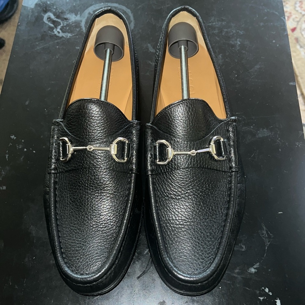 Black Gucci Loafers